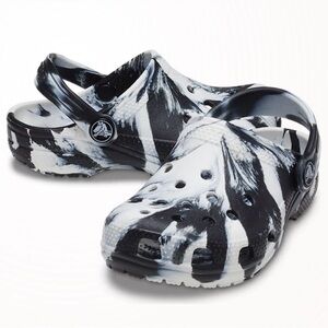 CROCS Kids Classic Marbled Clogs